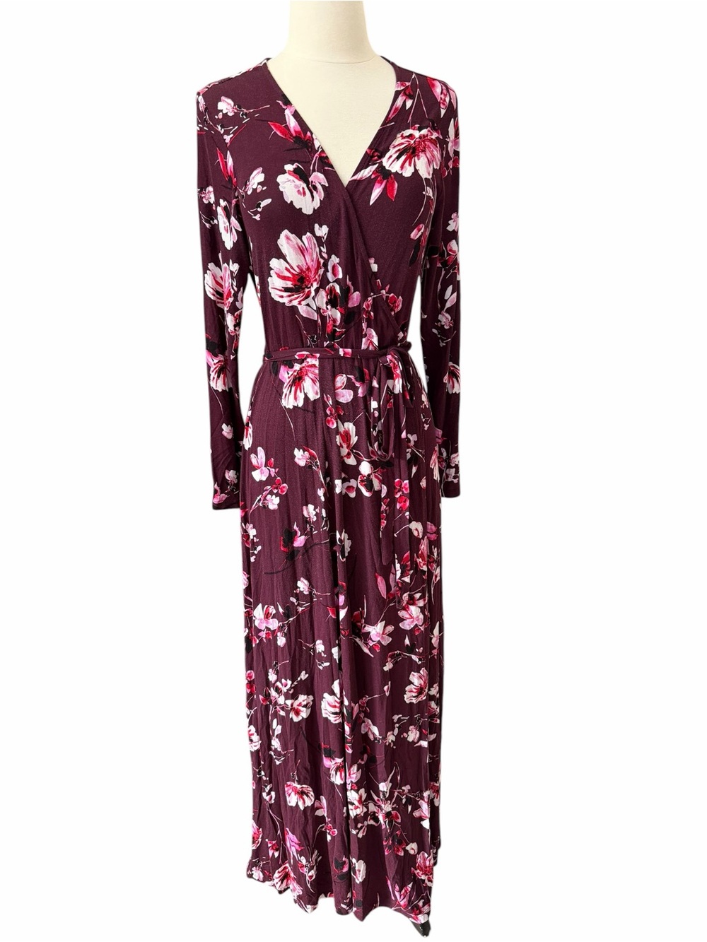 Motherhood Maternity Wrap Maxi Dress Size Large